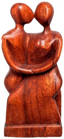 Ingaart 91-031 статуэтка абстракция танец 15 см. (красное дерево)