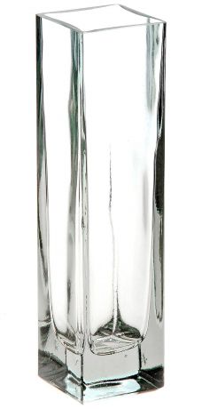 Интерьерное стекло Квадратная ваза 