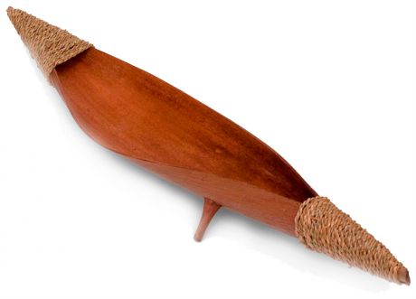 Ingaart 95-023 тарелка "лодка аборигенов" (кокос, о. бали)
