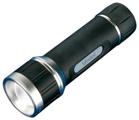 Uniel Ручной светодиодный фонарь uniel (05626) от батареек 80 лм s-ld022-c black
