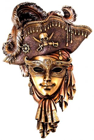 Veronese Ws-324 венецианская маска "пират"