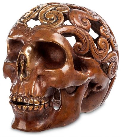 Ingaart 43-096 фигурка "череп" (бронза, о.бали)