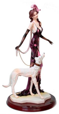 Euro Artista Ga-19 статуэтка "дама с собакой"