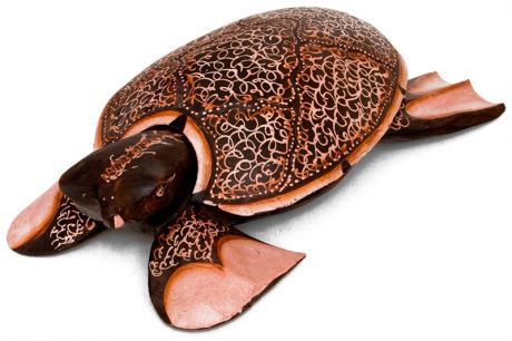 Ingaart 20-209 фигурка 'морская черепаха' (албезия, о.бали) 40см