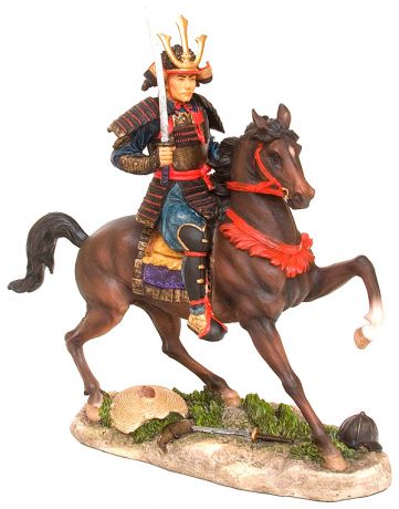 Veronese Ws-756 статуэтка "самурай на коне"