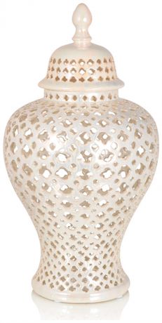 Homephilosophy Декоративная ваза с крышкой fanfare, f21601