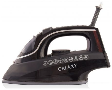 Galaxy Galaxy gl 6113 утюг 2600 вт, эмалевое покрытие подошвы