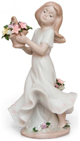 Pavone Jp-22/25 статуэтка "девушка с цветами" (pavone)