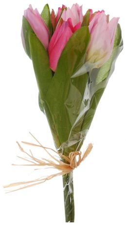 Homereligion Букет из 7 тюльпанов пурпурно-лавандовый