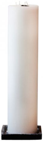 Homereligion Свеча большая для интерьера, д.19см, в.80см, цвет белый
