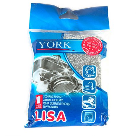 York Губка д/посуды "york" лиза