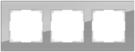 Werkel Рамка favorit на 3 поста серый wl01-frame-03 4690389061271