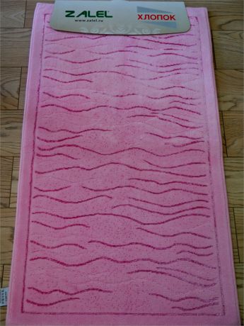 Zalel Коврик jusco wave  2 пр. 60*100 pink