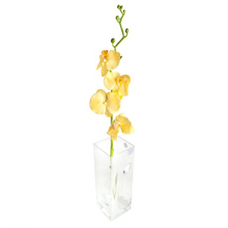 Decorator Орхидея фаленопсис 86 см жёлт. real touch, 80066