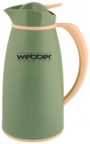 Webber Термос-кувшин 1,0л 31004/13s серо-зеленый