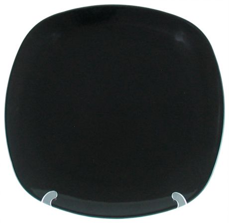 Cesiro I3093/604 тарелка подст. квадр 26см черн