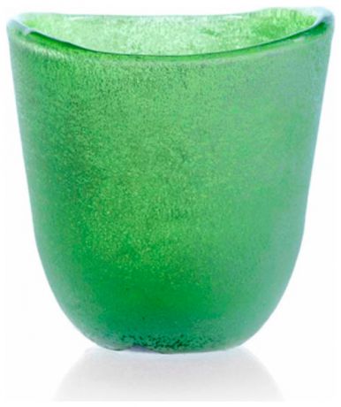 Homereligion Подсвечник, подмороженное стекло, зеленая