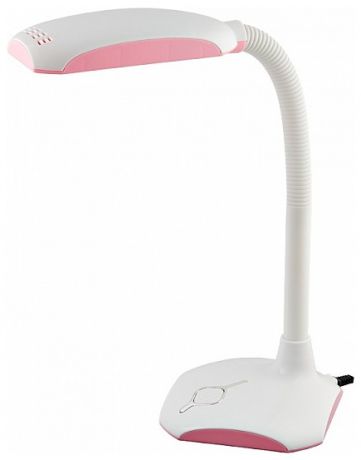 Delta Лампа настольная светодиодная 15-0010/p белая с розовым