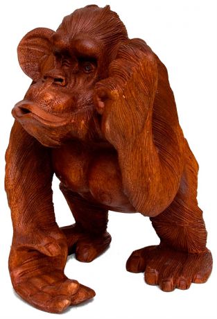 Ingaart 15-074 статуэтка 'обезьяна' 30 см суар