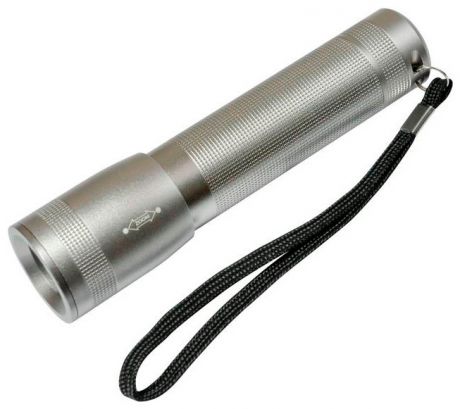 Uniel Ручной светодиодный фонарь uniel (03252) от батареек 125х30 100 лм s-ld016-c silver