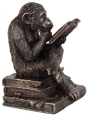 Veronese Статуэтка обезьяна с книгой