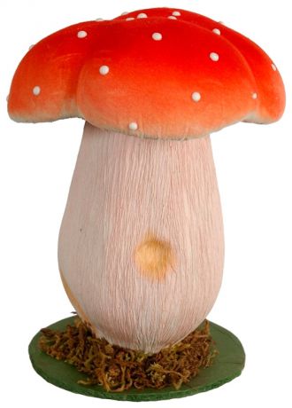 Homereligion Декоративный гриб-мухомор 21 см
