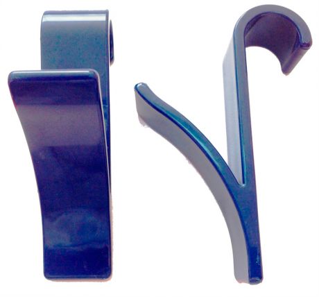 Primanova Комплект крючков (2 шт.) для полотенцесущителя (тёмно-синий) d=20мм