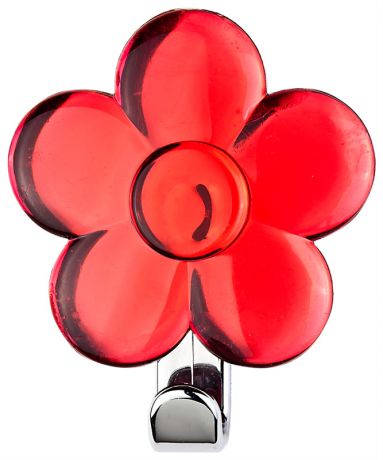 Primanova Декоративный крючок цветок (красный)