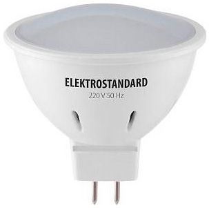 Elektrostandard Лампа светодиодная gu5.3 3w 6500k полусфера матовая 4690389057472