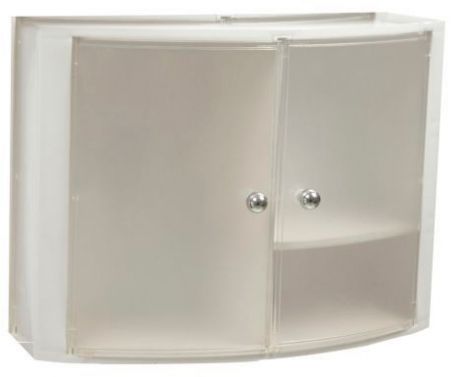 Primanova Шкафчик для ванной 32х43х17 см (прозр.-натуральный)