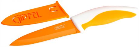 Gipfel 6788 gipfel нож picnic в пластиковом чехле, пластиковая оранжевая ручка (нерж. сталь)