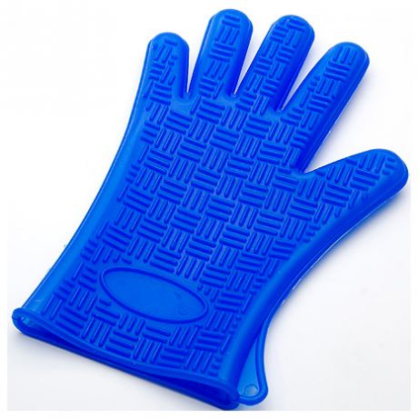 Mayer Boch 4427-3 прихватка-перчатка синий силик.mbxl