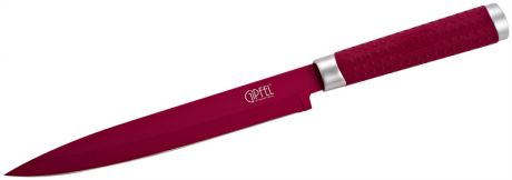 Gipfel 6676 gipfel нож zing 20,3см нержавеющая сталь, ручка с силиконовым покрытием, с лазерной эмблемой