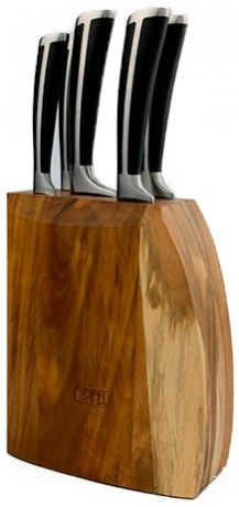Gipfel 8426 gipfel набор ножей woode 6пр., лезвие: нержавеющая сталь 3cr13