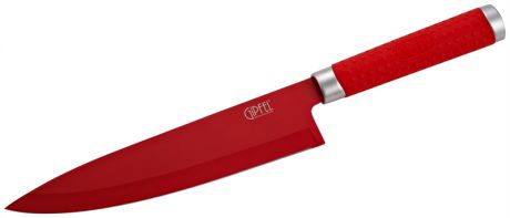 Gipfel 6677 gipfel нож zing 20,3см нержавеющая сталь, ручка с силиконовым покрытием, с лазерной эмблемой