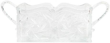 Crystal Bohemia Доза, 25,5 см, прямоугольная, без крышки - 990/68230/0/46810/255-109