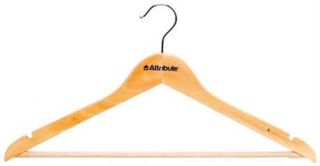 ДП "Арктен" Вешалка для костюма прямая 44см цвет: натуральный