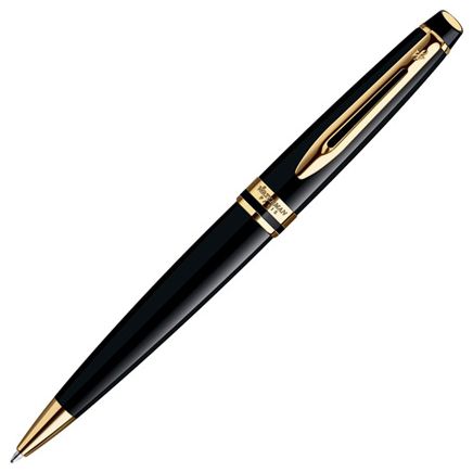 Waterman Шариковая ручка waterman expert black gt, s0951700