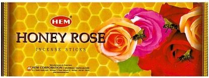 Агарвуд Благовония honey rose мед - роза