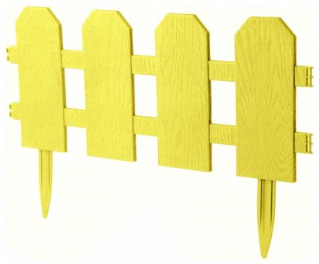 М-пластика Ограждение декоративное классика (2,99х0,25м) желтый