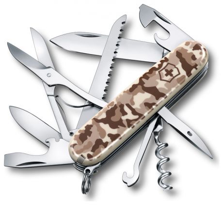 Европа Нож перочинный victorinox huntsman desert camouflage, 1.3713.941