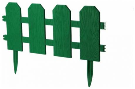 М-пластика Ограждение декоративное классика (2,99х0,25м) зеленый