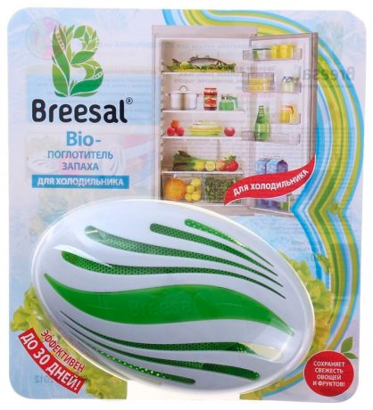 Breesal Био-поглотитель запаха breesal  для холодильника  80 г (24)