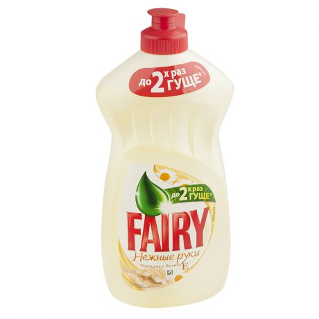 Fairy Средство для мытья посуды fairy нежные руки ромашка и витамин е 450мл