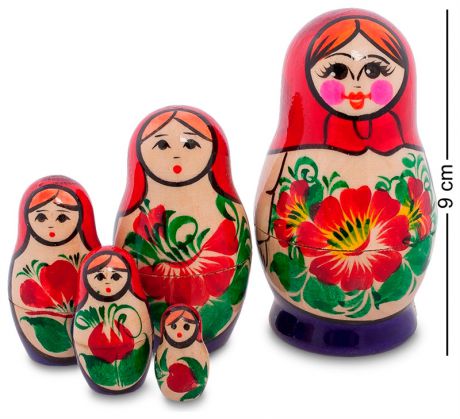 Russia Made Матрешка 5-кукольная (кировская)