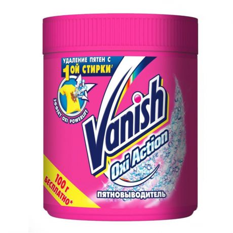 Vanish Пятновыводитель ваниш окси интеллект д/цветного белья 500г