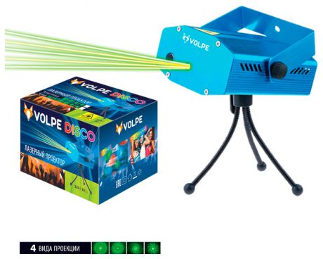 Volpe Лазерный светильник-проектор (ul-00001184) volpe udl-q350 4p/g blue
