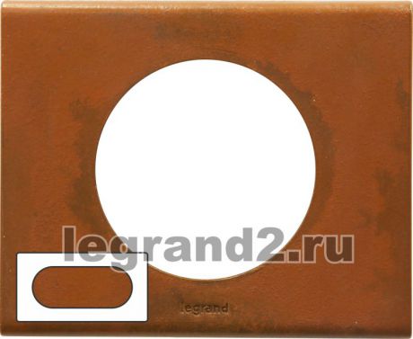 Legrand Рамка 4/5 модулей Legrand Celiane (патина феррум)