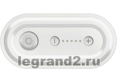 Legrand Светорегулятор кнопочный Legrand Celiane 1000Вт с лицевой панелью (белый)