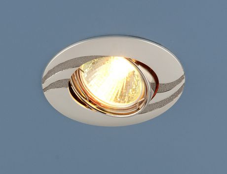 Электростандарт Точечный светильник 8012  MR16 PS/N перл. серебро/никель